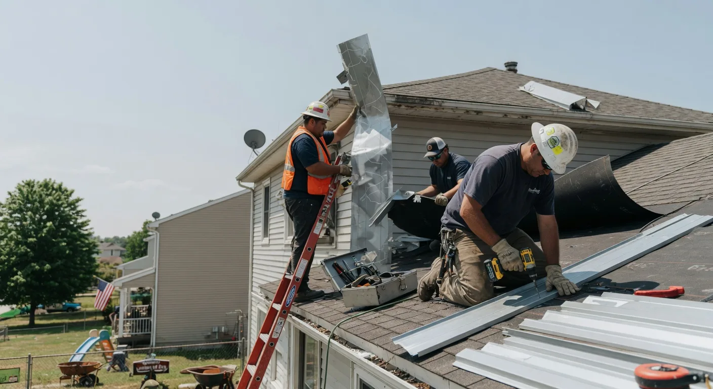 Metal Roofing Installation in Holyrood, KS near me